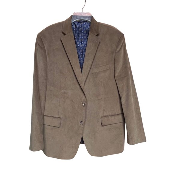 Ralph Lauren Black Label Brown Suede Blazer Jacket Sport‎ Coat 44R Elbow Patches
